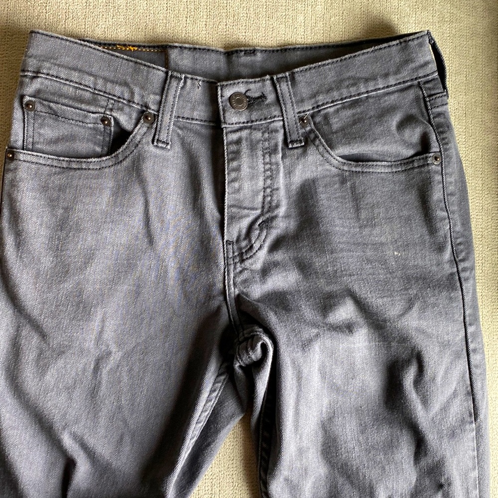 Mens grey 511 Levi jeans W29x L32